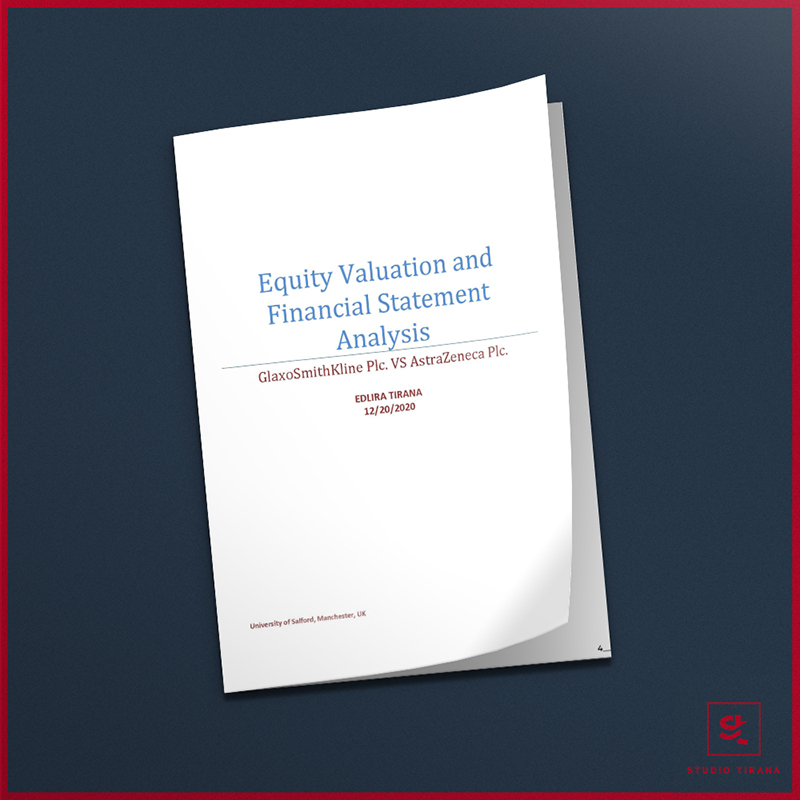 Equity Valuation and Financial Statement Analysis, Case study and Analysis